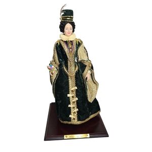 Jose Marin Verdugo Collectible Elvira Siglo XVI Doll Spain Antique Doll 14" H